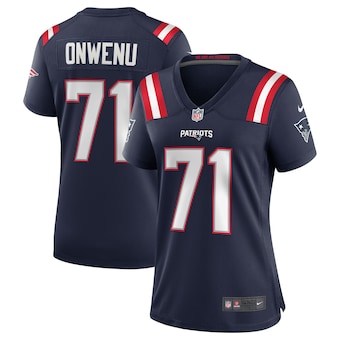 womens nike mike onwenu navy new england patriots team game 